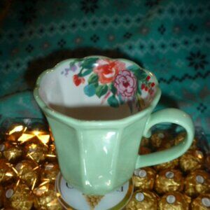 Pioneer Woman 18 oz Heritage Floral Coffee Mug